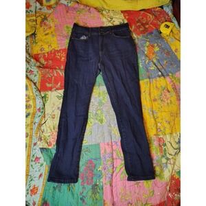California Vintage Jeans, Women's Size 13 31x32 Blue Denim Slim Curvy Fit